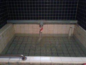 Hot-spring mineral bath