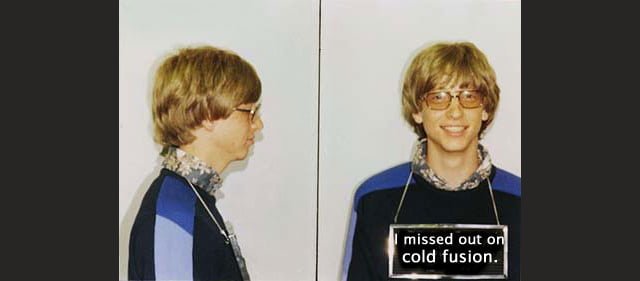 Bill Gates Public Domain Mug Shot – Amended 640 – COLD FUSION NOW!