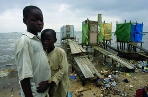 The waters of the Niger River Delta are used for defecating, bathing, fishing and garbage. Oil companies have removed more than $400 billion of wealth out of the wetland, but local residents have little to show for it.